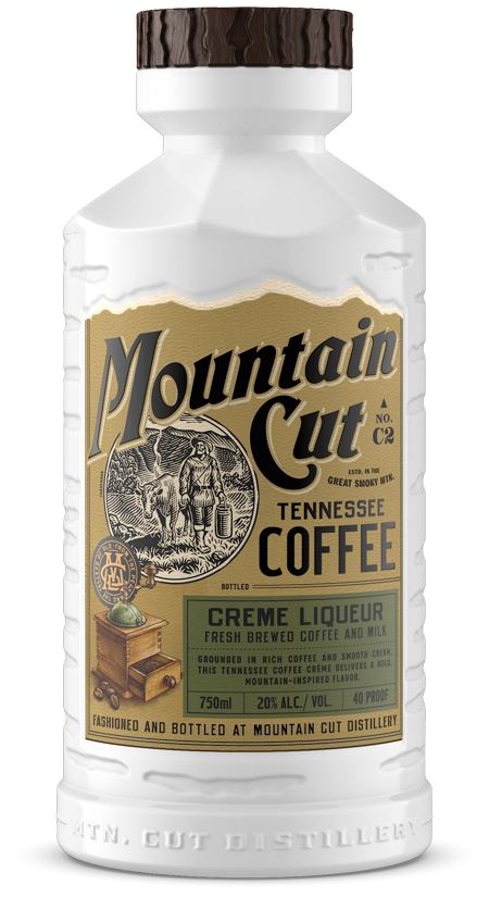 Image of a bottle of Mountain Cut Distillery Tennessee Coffee Creme Liqueur
